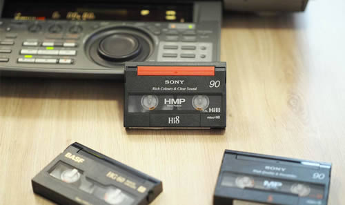 transfert de Cassette 8mm, Hi8 et Digital8 Numérissation de Cassette 8mm, Hi8 et Digital8