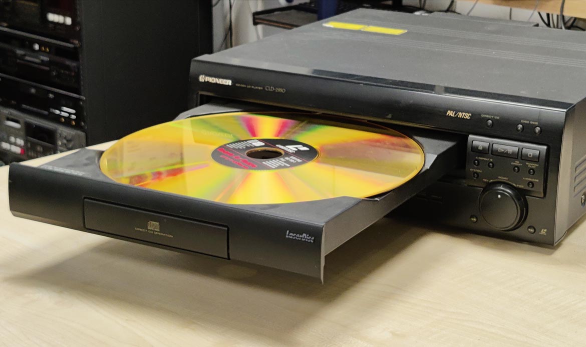 Transfert numérisation de LaserDIsc ou VidéoDisc