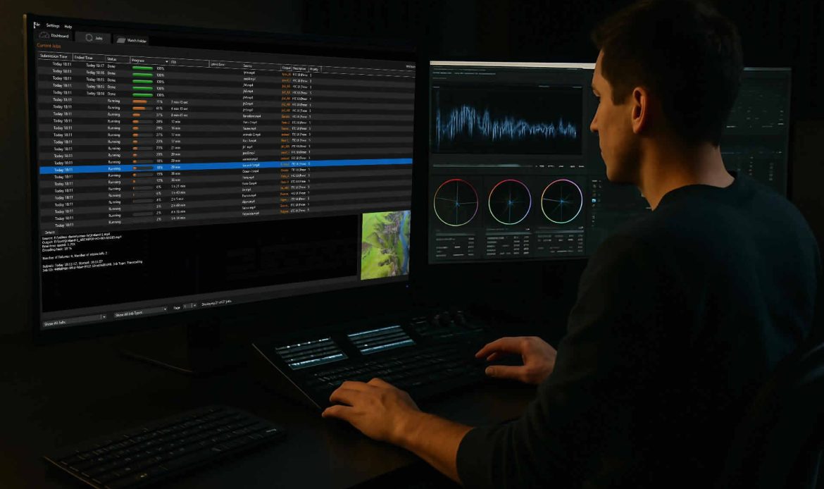 Encodage et transcodage vidéo et audio