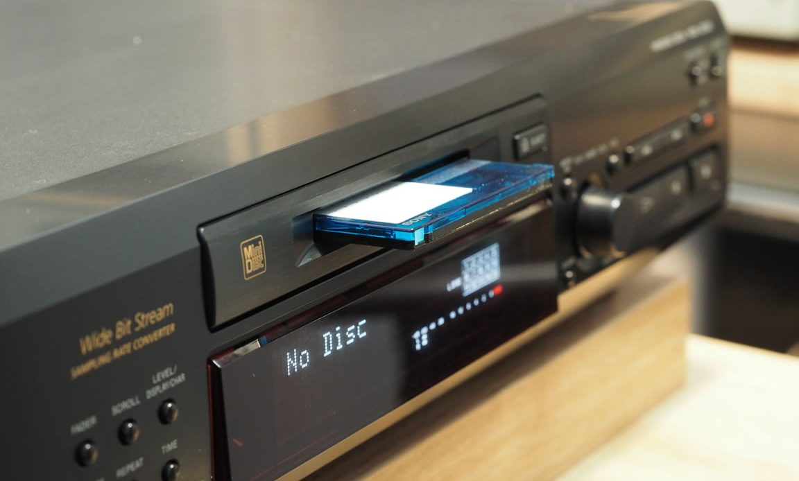 MiniDisc vers mp3 Paris