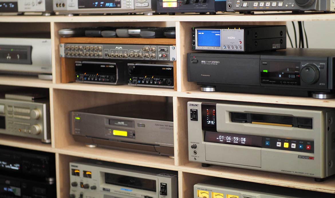 Transfert numérisation de toutes les cassettes vidéo Paris