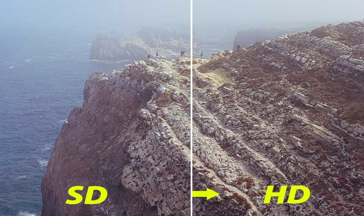 upscale video sd to hd