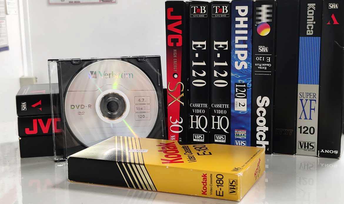 transfert cassette vhs sur dvd